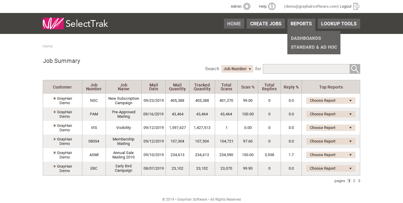 SelectTrak UX/UI, Graphic Design Services by Eugene P.