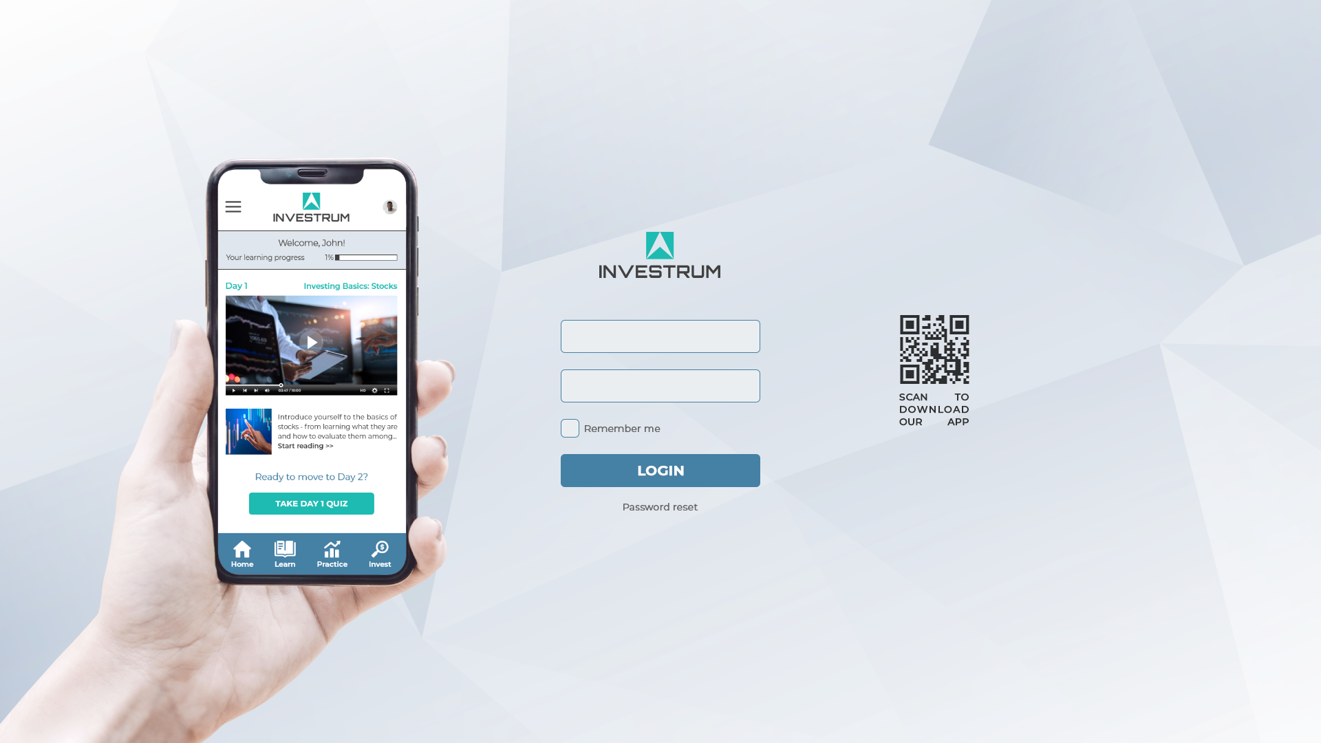 Investrum UX/UI & Graphic Design Services by Eugene P.